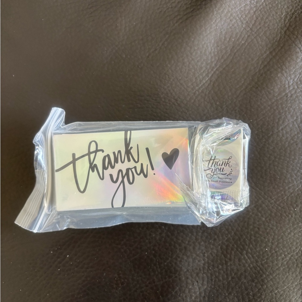 Thank You Cards and Thank You Stickers 550 pieces Bundle - Picture 2 of 3